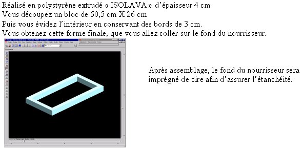 Pourtour nourrisseur
